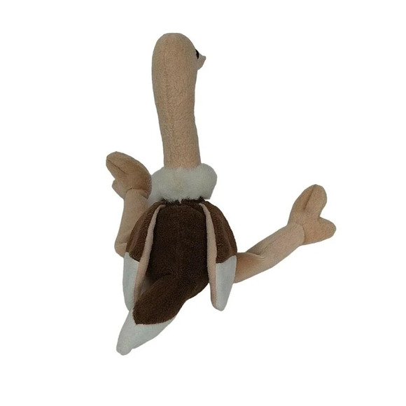 Ty Beanie Babies Plush Stretch Ostrich 1997 Vintage Brown Tan 11.5 inch Toy - Picture 3 of 6